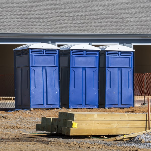 what is the cost difference between standard and deluxe porta potty rentals in Talladega Springs Alabama